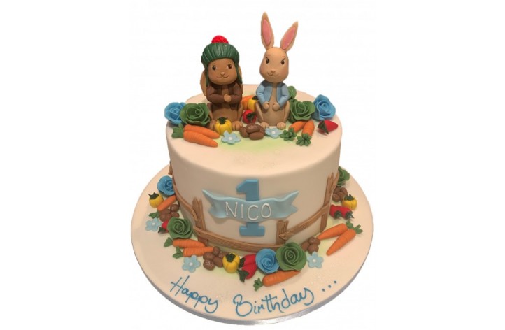 Peter Rabbit & Friend with Detail
